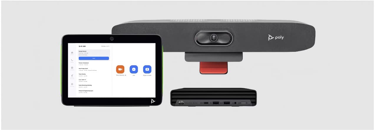 Poly Studio Base Room Kit for Zoom Rooms