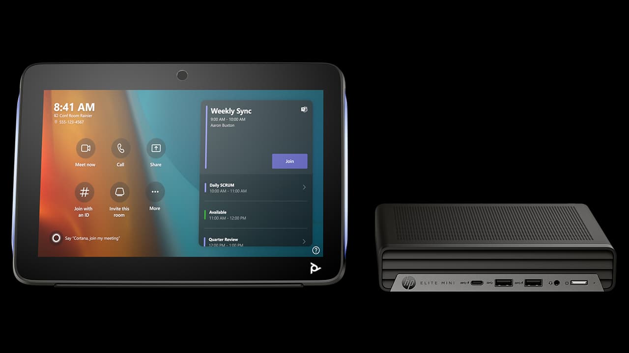 Poly Studio Base Kit G9 Plus for Microsoft Teams Rooms (with Poly Studio V12)